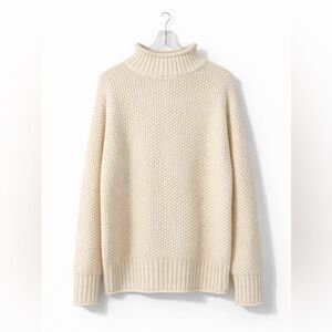 Cozy Cream Turtleneck Sweater